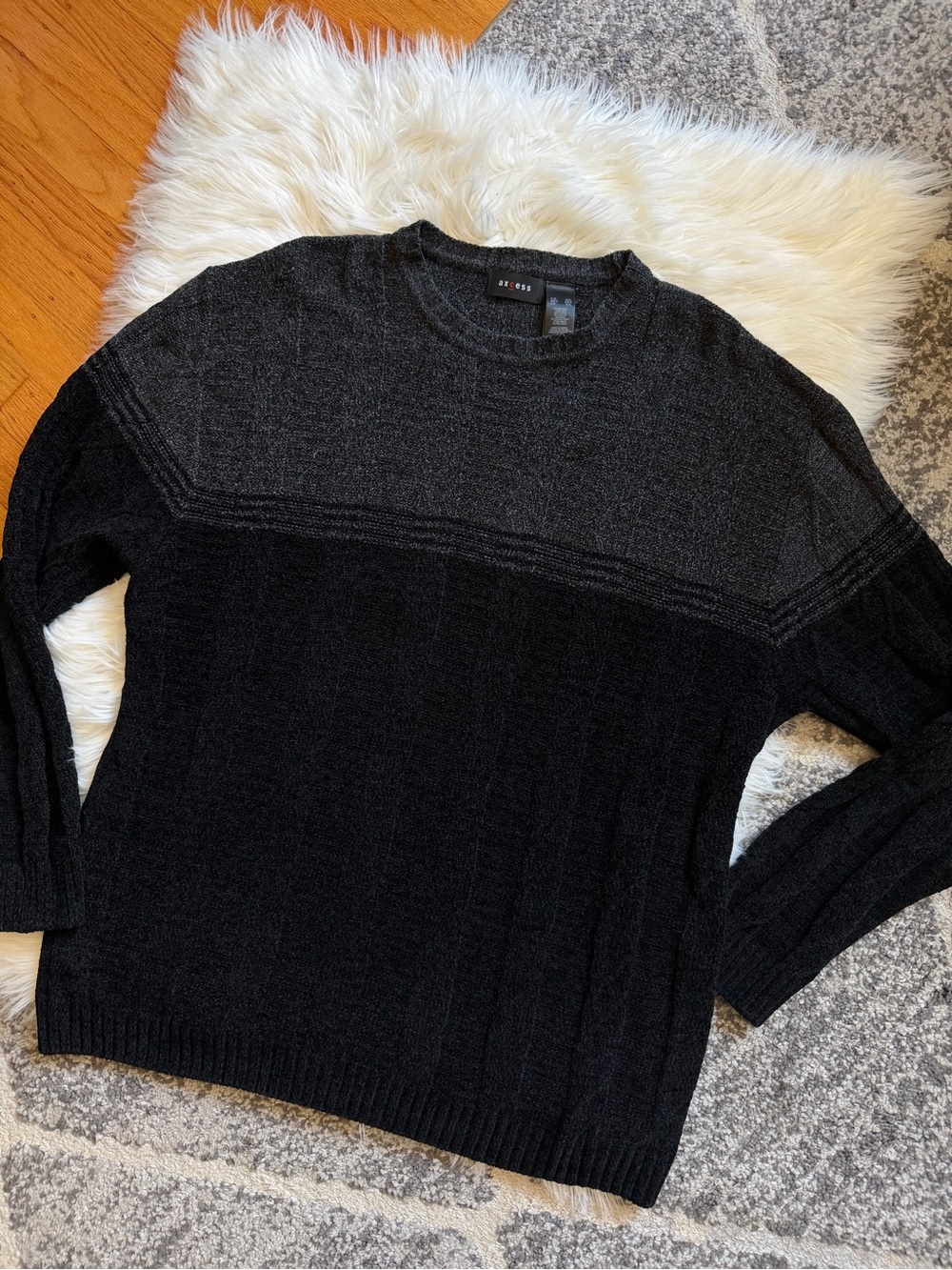 Axcess chenille pullover sweater